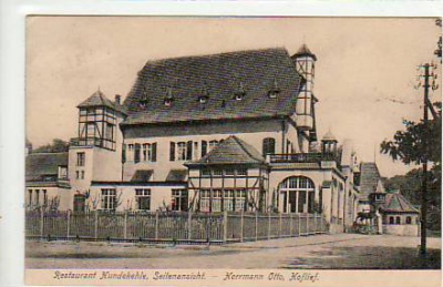 Berlin Grunewald Restaurant Hundekehle 1906