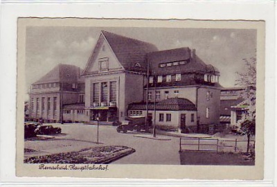 Remscheid Bahnhof vor 1945
