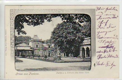 Berlin Pankow Horn-Park 1905