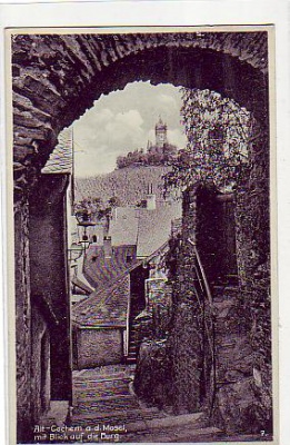 Alt-Cochem,Kockem an der Mosel 1934