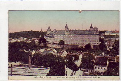 Altenburg Schloss 1911