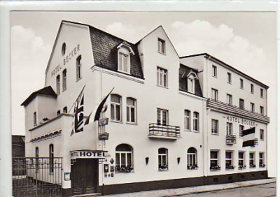 Niederlahnstein Hotel Becker ca 1960