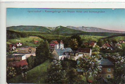 Agnetendorf Riesengebirge Bayers Hotel ca 1915