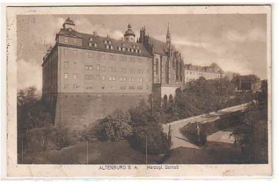 Altenburg Schloß 1914