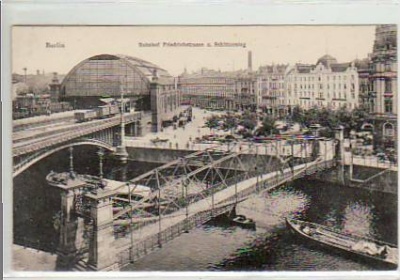 Berlin Mitte Bahnhof Friedrichstraße ca 1910