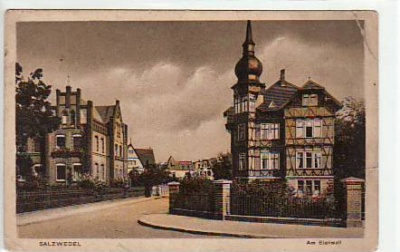 Salzwedel in der Altmark Am Eichwall 1928