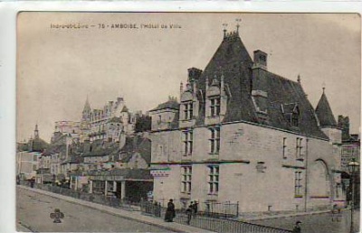 Amboise Hotel ca 1915 Frankreich