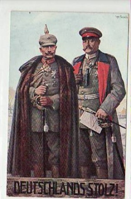 Adel Monarchie Kaiser Wilhelm der 2. Künstler Fischer