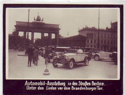 Berlin Mitte Original Foto Automobil-Ausstellung,Mercedes ca 191