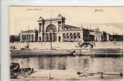 Berlin Tiergarten Lehrter Bahnhof ca 1900
