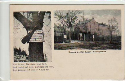Altes Lager Truppenübungsplatz bei Jüterbog Stabsgebäude 1916