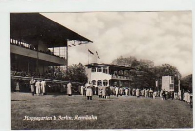 Berlin Hoppegarten Pferde-Rennen,Reiten 1961