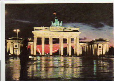 Berlin Mitte Brandenburger Tor ca 1965
