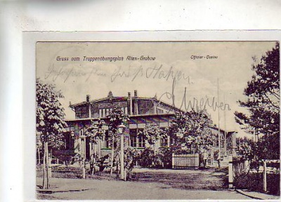 Altengrabow Truppenübungsplatz Casino 1910