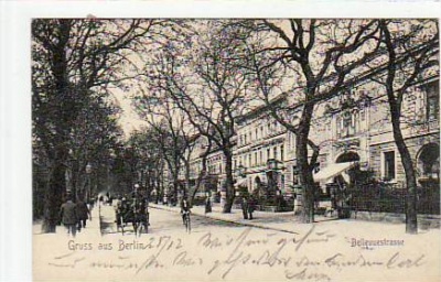 Berlin Tiergarten Bellevuestrasse 1904
