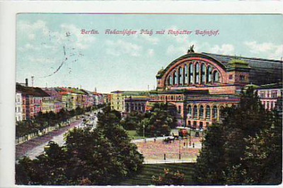 Berlin Kreuzberg Anhalter Bahnhof 1914