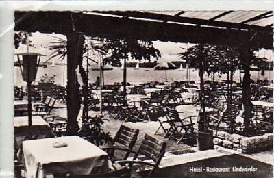 Berlin Wannsee REstaurant Lindwerder ca 1960