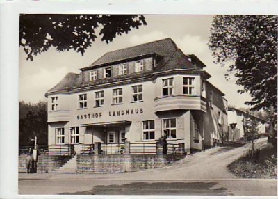 Adorf im Vogtland Gasthof Landhaus 1971