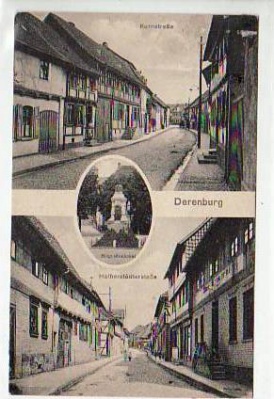 Derenburg Halberstädter-Kornstraße im Harz 1915