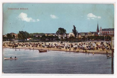 Ahlbeck Strand 1913