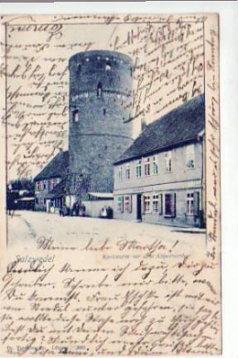 Salzwedel in der Altmark Kaiserturm 1903