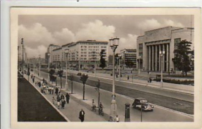Berlin Friedrichshain Stalinallee 1954