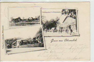 Ahrensbök mit Schützenhof 1899