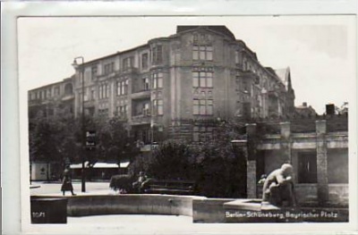 Berlin Schöneberg Bayrischer Platz 1956