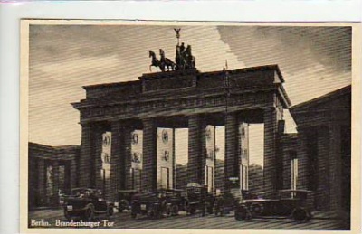 Berlin Mitte Brandenburger Tor ca 1935