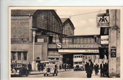Berlin Mitte Bahnhof Friedrichstraße 1957