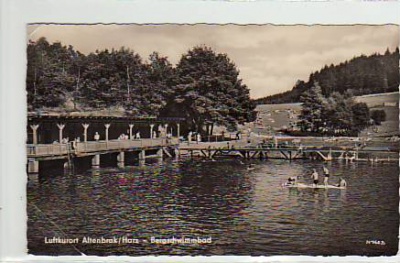 Altenbrak Bodetal im Harz Schwimmbad 1958