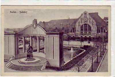 Aachen Bahnhof vor 1945