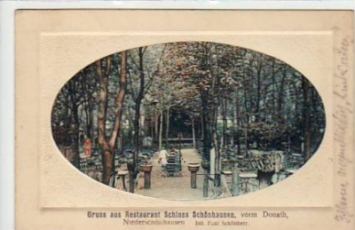 Berlin Schönhausen-Pankow Restaurant Schloss 1912