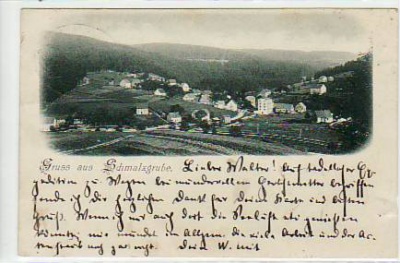 Schmalzgrube 1899 Erzgebirge
