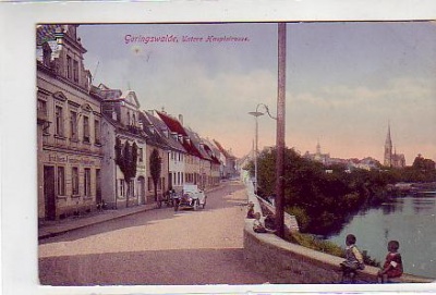 Geringswalde Untere Hauptstraße ca 1910