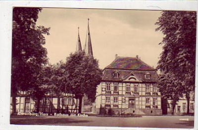 Derenburg Harz Rathaus 1961