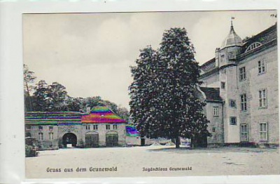 Berlin Grunewald Jagdschloss ca 1910