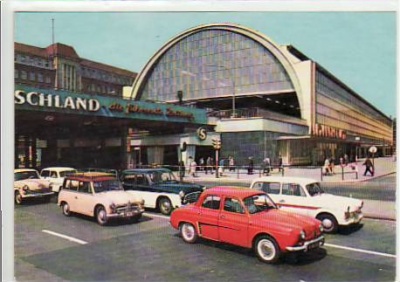 Berlin Mitte Bahnhof Friedrichstraße 1966