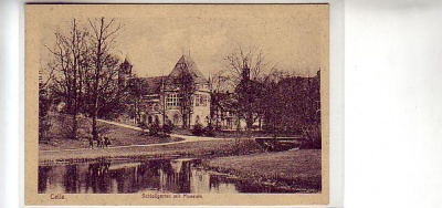 Celle Schlossgarten ca 1915