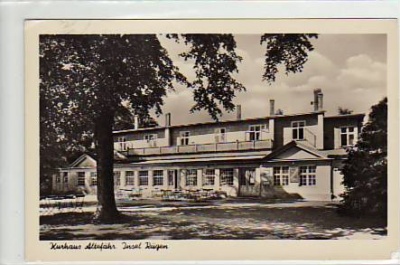 Altefähr auf Rügen Kurhaus 1956