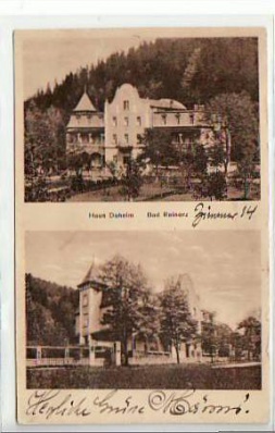 Bad Reinerz Schlesien Haus Daheim 1932