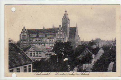 Salzwedel in der Altmark Landwirtschaft-Schule 1938