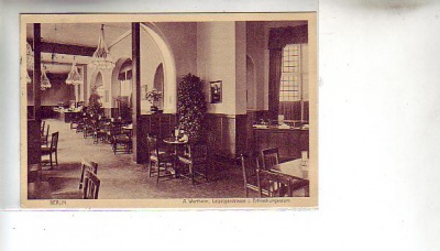 Berlin Mitte Restaurant A.Wertheim Leipzigerstraße 1916