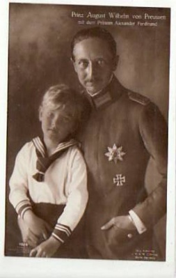 Adel Monarchie Prinz August Wilhelm von Preussen,Alexander Ferdi