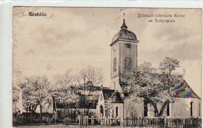 Berlin Neukölln Kirche am Richardplatz ca 1915