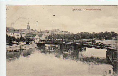 Berlin Spandau Charlottenbrücke 1914