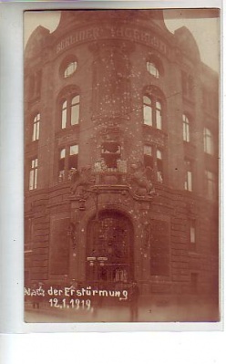 Berlin Mitte Straßenkämpfe-Demo 1919,Politik Schützenstr.