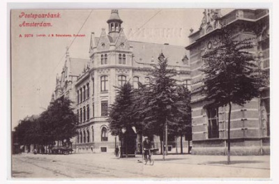 Amsterdam Niederlande Postsparbank ca 1910
