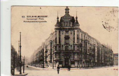 Berlin Wilmersdorf Nürnberger Platz 1908