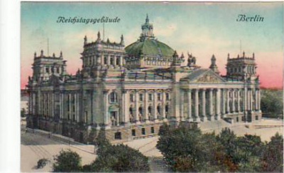 Berlin Mitte Reichstagsgebäude 1911